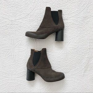 Gidigio Italian Leather Suede Ankle Boots‎